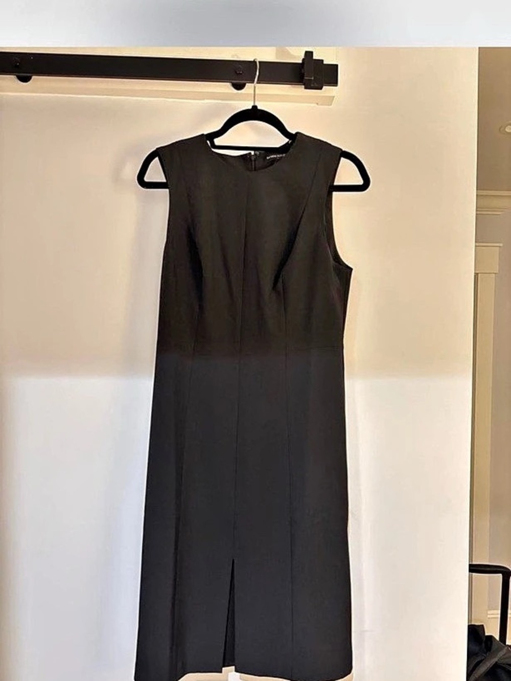 Banana Republic Black Midi Dress Size 10 NWT